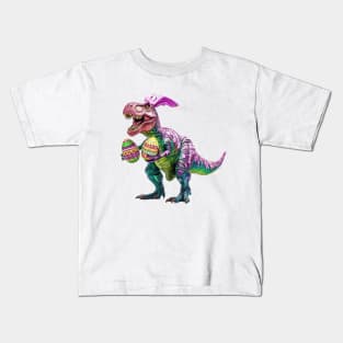 Easter Dino Bunny Kids T-Shirt